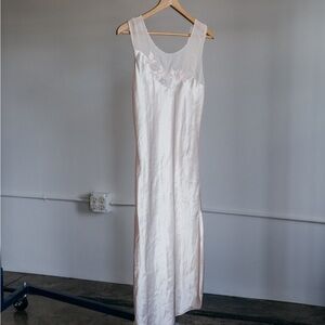 Vintage Elegant Satin Nightgown